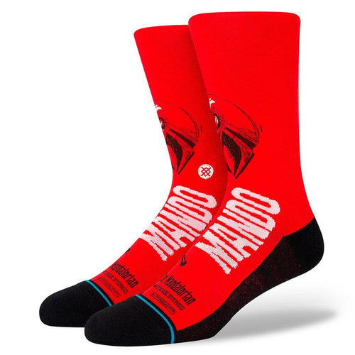 Stance Sock Mando West Men Red