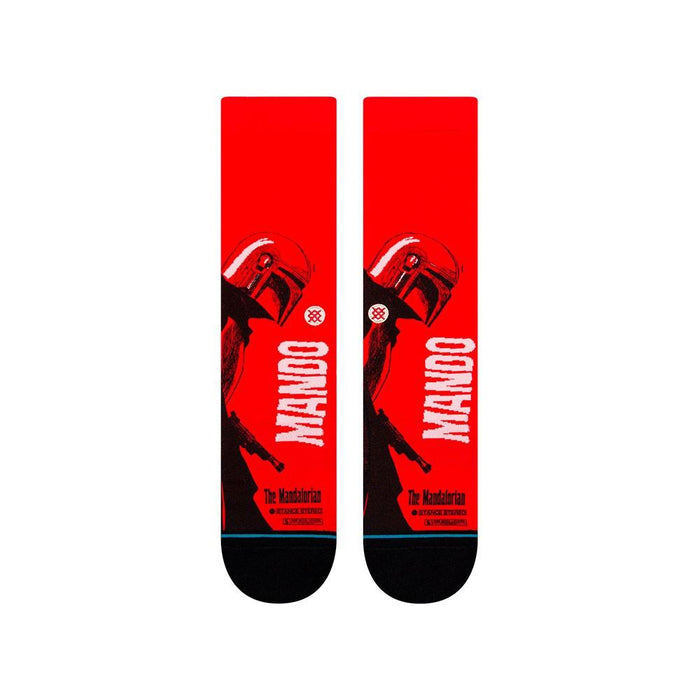 Stance Sock Mando West Men Red