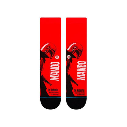 Stance Sock Mando West Men Red