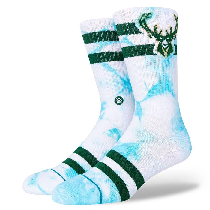 Stance Sock Milwaukee Bucks Dyed Men Blue