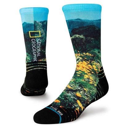 Stance Sock Poppy Trails Men Black