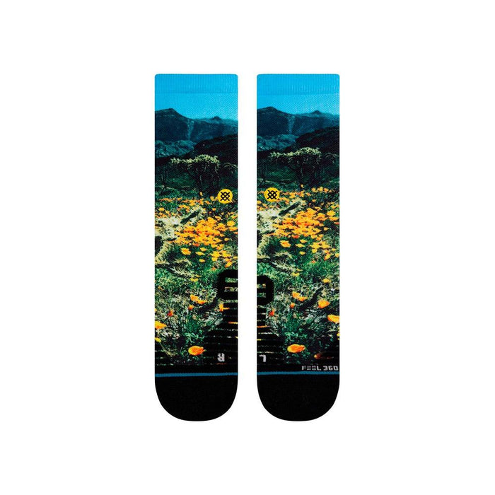 Stance Sock Poppy Trails Men Black