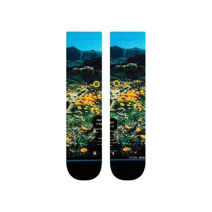 Stance Sock Poppy Trails Men Black