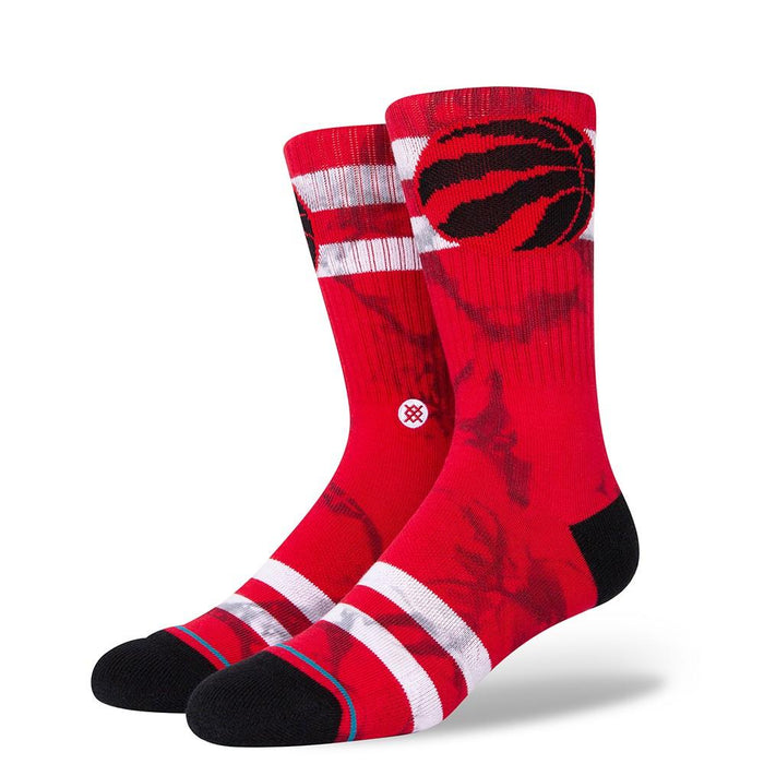 Stance Sock Raptors Dyed Red