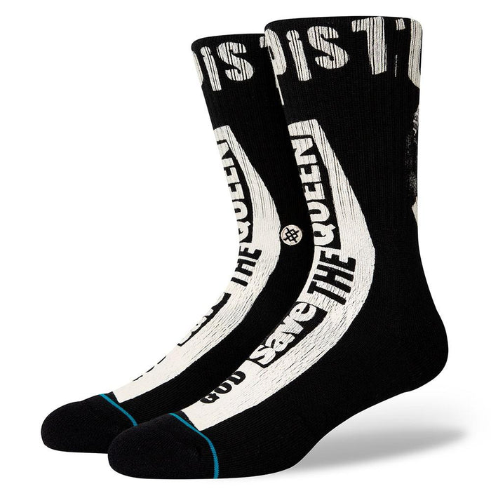 Stance Sock Sex Pistols God Save The Queen Men Black