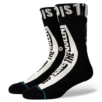 Stance Sock Sex Pistols God Save The Queen Men Black