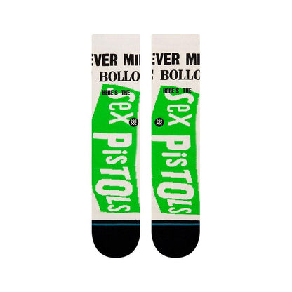 Stance Sock Sex Pistols Never Mind The Bollocks Off Men White