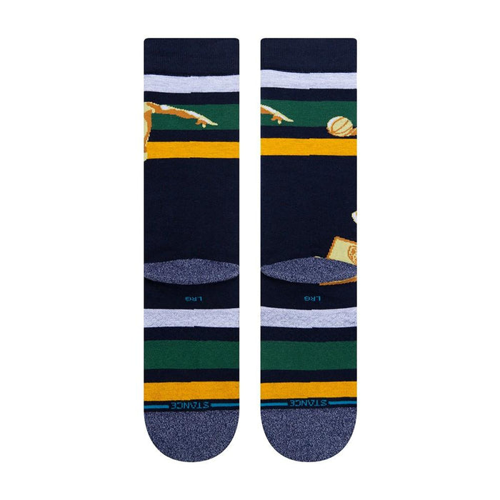 Stance Sock Spida Dunk Donovan Mitchell Navy