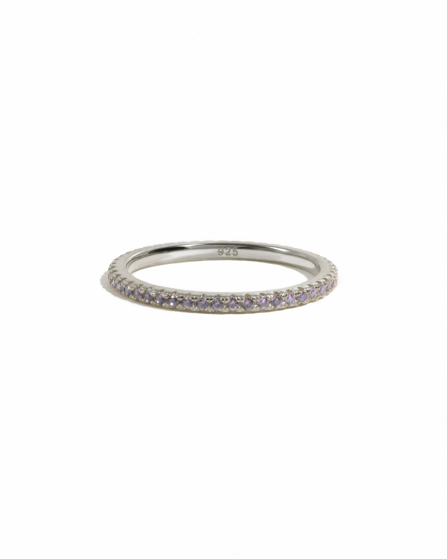 Alexandrite Birthstone Eternity Ring