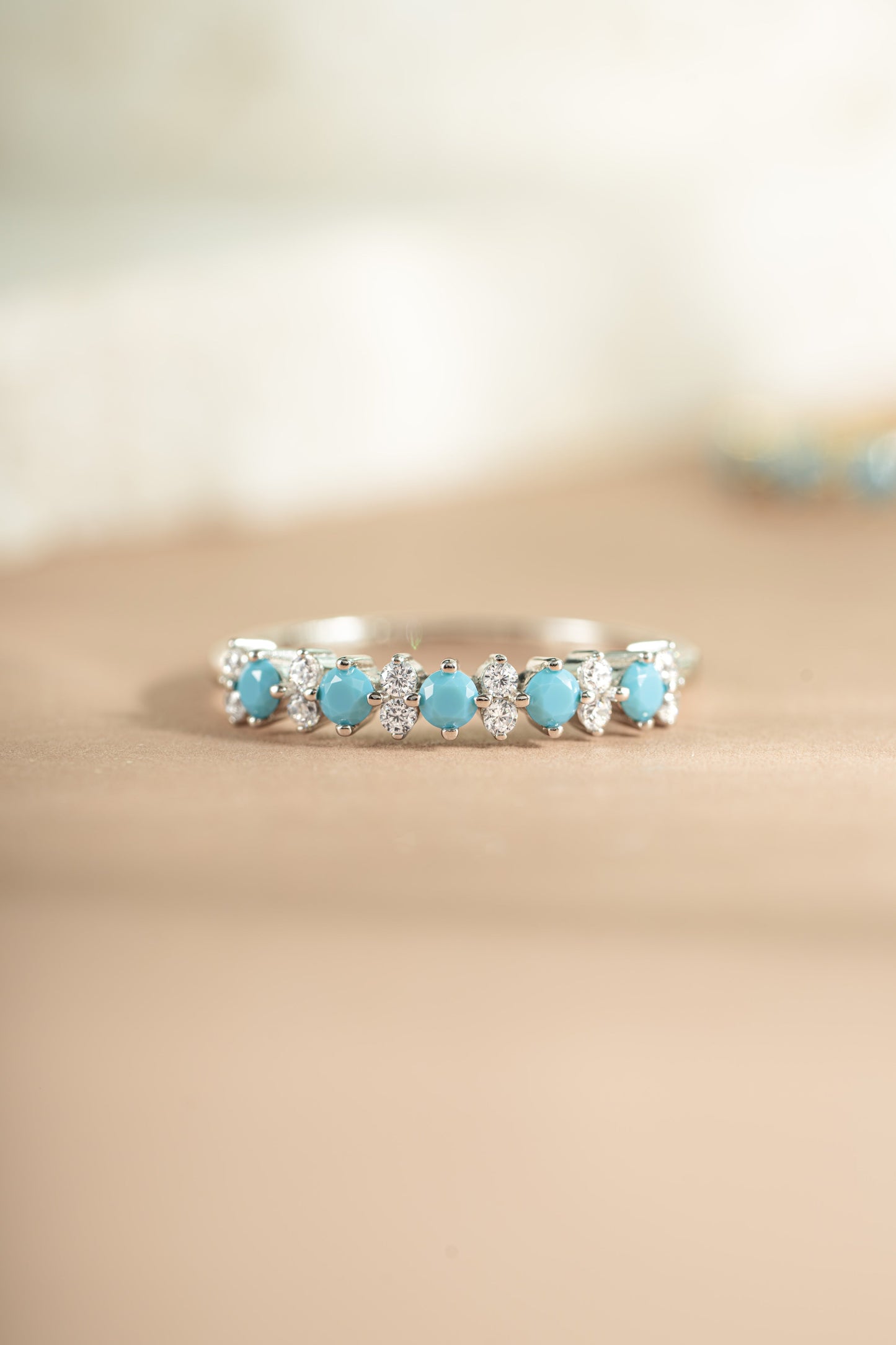 Turquoise Stephanie Stacking Ring
