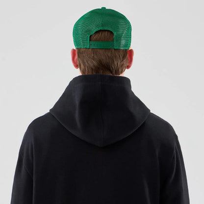 The Male model is wearing Stranger Things Black Oversized Pullover Hoodie 7