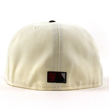 Texas Rangers 1995 All Star Game New Era 59Fifty Fitted Hat (Chrome Black Gray Under Brim)