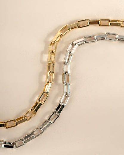 Tiny Link Paperclip Bracelet