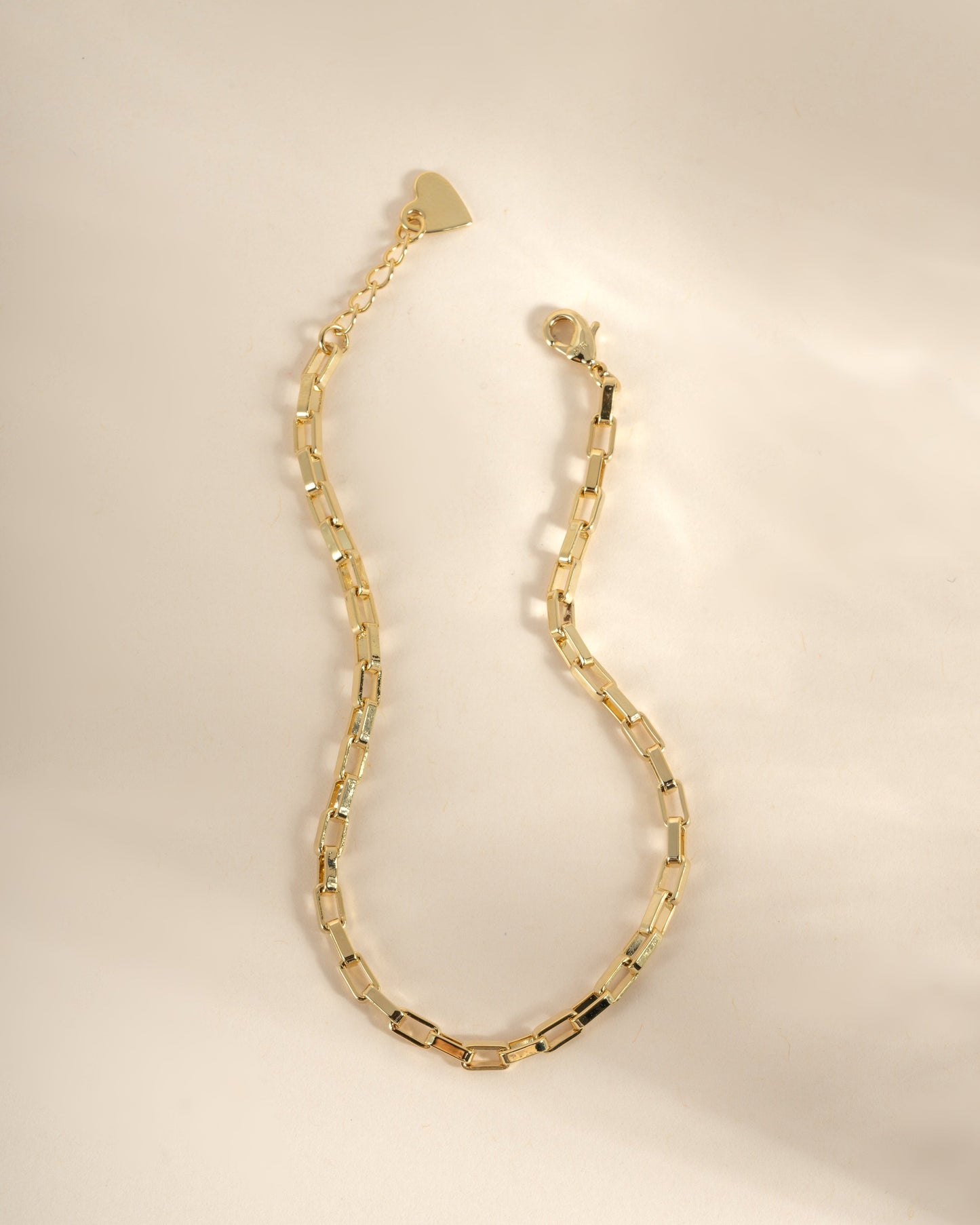 Tiny Link Paperclip Bracelet