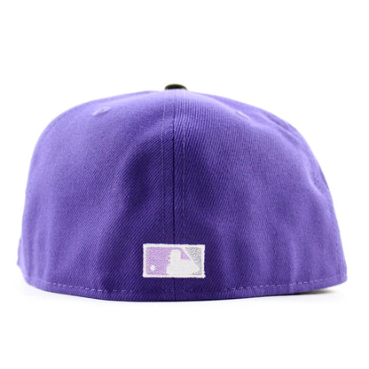 Toronto Blue Jays 30th Anniversary New Era 59Fifty Fitted Hat (Orchid Black Gray Under Brim)