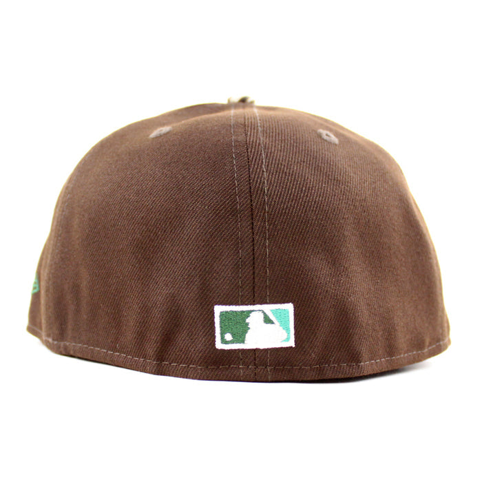 Toronto Blue Jays 40th ANNIVERSARY New Era 59Fifty Fitted Hat (BurntWood RealTree Camo Green Under Brim)