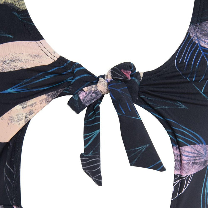 Traje de Baño 13 Negro Hojas Reef