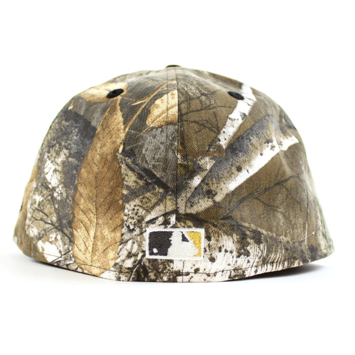 Upside Down Arizona Diamondbacks 1998 Inaugural Season New Era 59Fifty Fitted Hat (RealTree Camo Black Green  Under Brim)