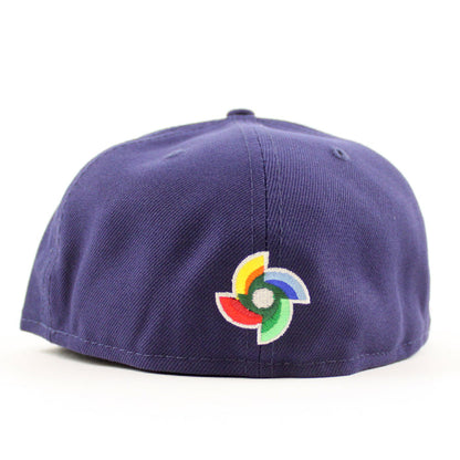 USA 2023 World Baseball Classic (WBC) New Era 59Fifty Fitted Hat (Navy Grey Under Brim)