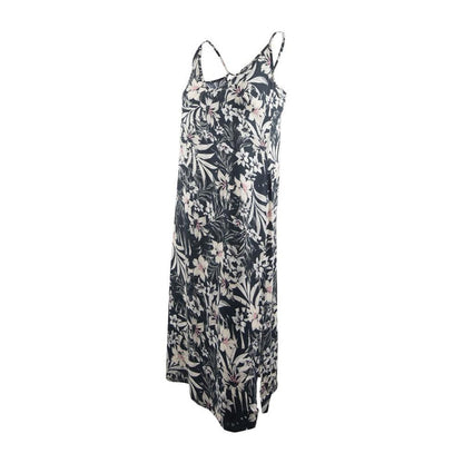 Vestido Tie Back Slip Black Hawaii Hurley