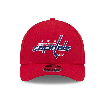 This is a Washington Capitals NHL Team Red 9FORTY M-Crown Adjustable Cap 3