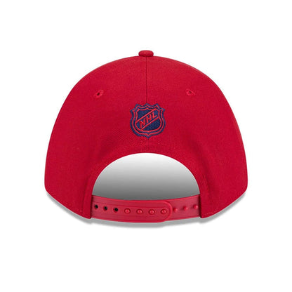 This is a Washington Capitals NHL Team Red 9FORTY M-Crown Adjustable Cap 7