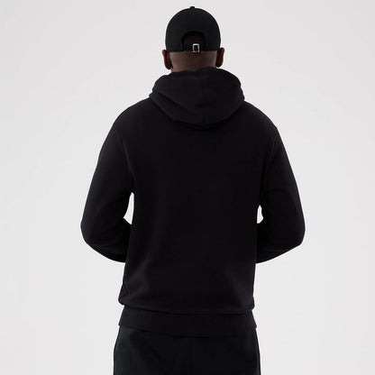 The Male model is wearing Washington Commanders NFL International Series Games 2025 Black Pullover Hoodie 2
