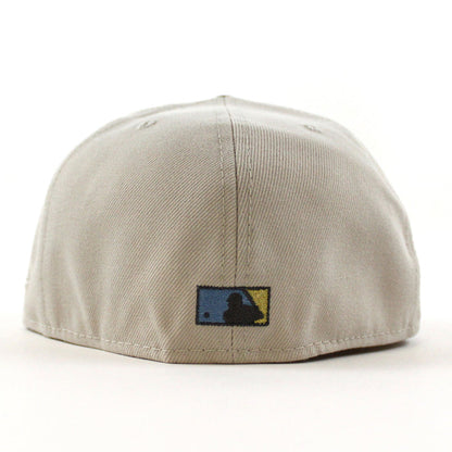 Washington Nationals 2018 All Star Game New Era 59Fifty Fitted Hat (Stone Burnt Wood Sky Blue Under Brim)