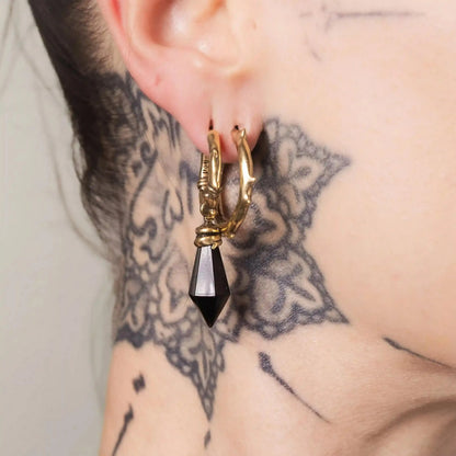 WRAPPED RELIC EARRINGS