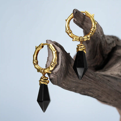 WRAPPED RELIC EARRINGS