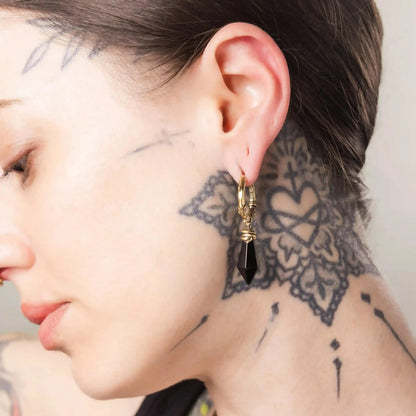 WRAPPED RELIC EARRINGS