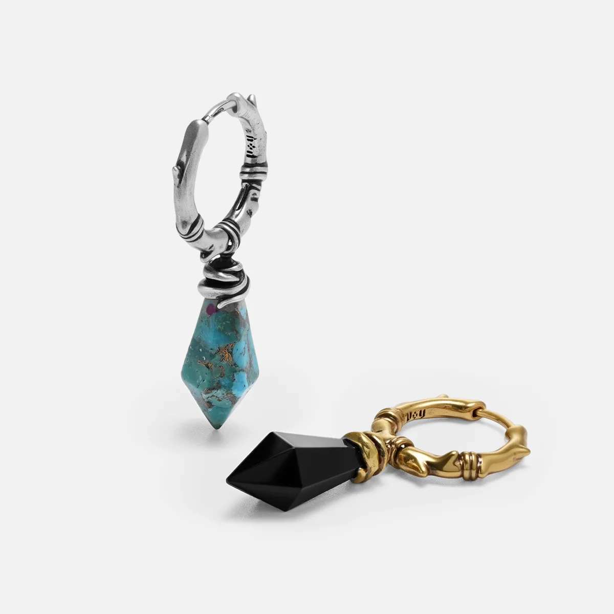 WRAPPED RELIC EARRINGS