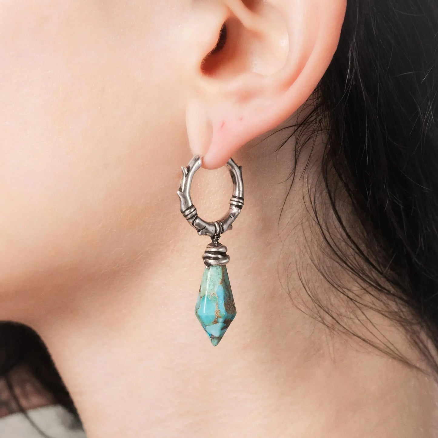 WRAPPED RELIC EARRINGS