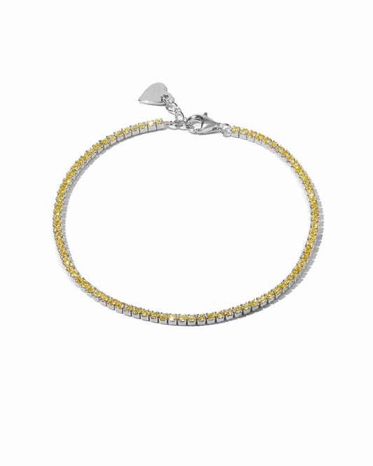 Champagne Tennis Bracelet