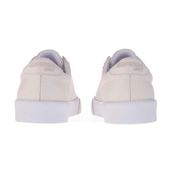 Zapatilla 2843 Kids CLUB STRAPS Glitter White Superga